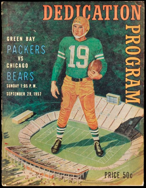 1957 Green Bay Packers Dedication